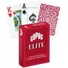 1546 Elite Poker size - Jumbo index žaidimo kortos (raudonos) Copag