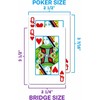 Copag 1546 Neoteric Poker Size Standard Index Žaidimo Kortos Dviguba Kaladė (Raudona Ir Žalia)