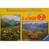 2 x 1000 Nature Puzzles - RAVENSBURGER dėlionė