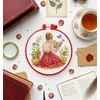 Abris Art Cross stitch kit "Unfinished story" 15 х 15 cm AAHM-092