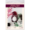 Abris Art Karoliukų siuvinėjimo rinkinys – Nykštukas, 12 spalvų, 5,5×8,7 cm
