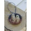Abris Art Helovino dekoracija „Boo!“ stalo interjerui 13,2x6,6 cm