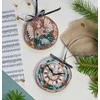 Abris Art Kalėdinis dekoravimo rinkinys „Žiemos pasaka“ 13,2x6,6 cm AABT-032