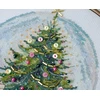 Abris Art Kalėdinis siuvinėjimo kryželiu rinkinys „Kalėdų laukimas“ su karoliukais