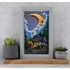 Abris Art Karoliukų siuvinėjimo rinkinys „Tyli naktis“ 17x30 cm AAB-948