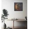 Abris Art Karoliukų siuvinėjimo rinkinys „Nakties belaisvė“, 25,2×25,5 cm, Preciosa