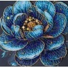Abris Art Karoliukų siuvinėjimo rinkinys „Royal Bloom“ 20x20 cm