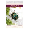 Abris Art Karoliukų siuvinėjimo rinkinys Mau-sit-sit, 4,8×6,5 cm, 20 spalvų
