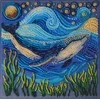 Abris Art Karoliukų siuvinėjimo rinkinys „Gelmės didybė“ 20x20 cm AAMB-131