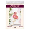 Abris Art Karoliukų siuvinėjimo rinkinys Flamingas 6x6 cm, 16 spalvų, Preciosa