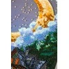 Abris Art Karoliukų siuvinėjimo rinkinys „Tyli naktis“ 17x30 cm AAB-948