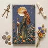 Abris Art Karoliukų siuvinėjimo rinkinys „Mėnulio mergelė“ 16x28 cm