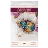Abris Art Karoliukų siuvinėjimo rinkinys „Azurite“, Preciosa, 16 spalvų, 4.4×7 cm