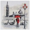 Abris Art Kryželiu siuvinėjimo rinkinys „Special Date“ paveikslui 20x20 cm