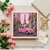Abris Art Miesto vaizdo karoliukų siuvinėjimo rinkinys „La Vie en Rose“ 20x20