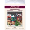 Abris Art Miesto žiemos pasaka – karoliukų siuvinėjimo rinkinys 20x20 cm