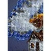 Abris Art Mini karoliukų siuvinėjimo rinkinys „Namelis po debesimis“ AAM-263