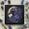 Abris Art Mini karoliukų siuvinėjimo rinkinys „Gintarinis žvilgsnis“ 15x15 cm