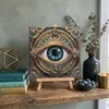Abris Art Mini karoliukų siuvinėjimo rinkinys „Žvilgsnio alchemija“ 15x15 cm