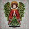 Abris Art Rinkinys siuvinėjimui karoliukais „Kalėdų stebuklo sergėtojas“ 20x20