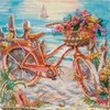 Abris Art Siuvinėjimo karoliukais rinkinys „Žydro amžiaus“ 20x20 cm
