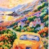 Abris Art Siuvinėjimo karoliukais rinkinys „Saulėlydis virš jūros“ 23x34 AAB-968