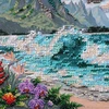 Abris Art Siuvinėjimo karoliukais rinkinys „Mėlynoji Laguna“, 20x20 cm