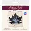 Abris Art Siuvinėjimo kryželiu rinkinys „Kalnuose“ su mediniu rėmeliu, 29,7×29,7 cm