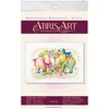 Abris Art Siuvinėjimo kryželiu rinkinys „Švelnūs jausmai“, 14 ct, 16×24 cm, su Preciosa