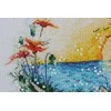 Abris Art Siuvinėjimo kryželiu rinkinys „Saulėtas rojus“, 25x25 cm paveikslas