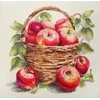 Abris Art Siuvinėjimo kryželiu rinkinys „Obuolių gausa“ 23x22 cm AAH-250