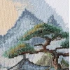 Abris Art Siuvinėjimo kryželiu rinkinys „Rami vieta“, gamtos peizažas 34×28 cm