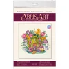 Abris Art Siuvinėjimo kryželiu rinkinys Uoginiai keksiukai, 14 ct, 17×14 cm, 35 spalvų