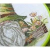 Abris Art Siuvinėjimo kryželiu rinkinys su rėmeliu „Floristė“ 15x15 cm