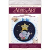 Abris Art Siuvinėjimo kryželiu rinkinys Naktinis pasivaikščiojimas, 14 ct, 15x15 cm