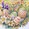 Abris Art Siuvinėjimo kryželiu rinkinys „Žydintis velykinis rankšluostis“ 95x33