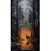 Abris Art Siuvinėjimo kryželiu rinkinys „Miško sergėtojas“, 24x42 cm, 27 spalvų, 14 ct