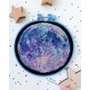 Abris Art Siuvinėjimo kryželiu rinkinys „Mėnulio melodija“, 14 ct, lankelis, karoliukai
