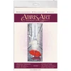 Abris Art Siuvinėjimo kryželiu rinkinys Paryžiaus spalvos 25×64 cm, 14 ct su karoliukais