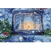 Abris Art Siuvinėjimo kryželiu rinkinys Gaudete, 20x25 cm, 14 ct, 34 spalvos