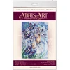 Abris Art Siuvinėjimo kryželiu rinkinys Vienaragiai, 25x35 cm, 14 ct, su karoliukais