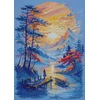 Abris Art Siuvinėjimo kryželiu rinkinys „Vidinė ramybė“ 27 x 38 cm