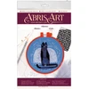 Abris Art Siuvinėjimo kryželiu rinkinys „Katė“, 15x15 cm, 14 ct, 100% medvilnė