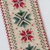 Abris Art Siuvinėjimo kryželiu skirtuko rinkinys „Gėlių talismanas“ 6,5×18 cm