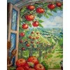 Abris Art Siuvinėjimo rinkinys kryželiu „Obelų rojus“ 24x32 cm AAH-305