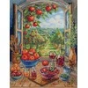Abris Art Siuvinėjimo rinkinys kryželiu „Obelų rojus“ 24x32 cm AAH-305