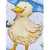 Abris Art Siuvinėjimo rinkinys kryželiu „Ančiuko pasivaikščiojimas“ 15x15 cm