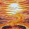 Abris Art Vidutinio dydžio karoliukų siuvinėjimo rinkinys „Kvapni kava“ 20x20 cm
