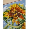 Aine Saulėgrąžos vėjyje kryželiu siuvinėjimo rinkinys, Aida 14 ct 30x24