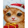 Aine Siuvinėjimo kryželiu rinkinys „Christmas Joy“ – Kalėdų gyvūnėliai, 30 x 21 cm